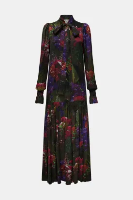 FLOWER WHISPER LONG SLEEVE DRESS