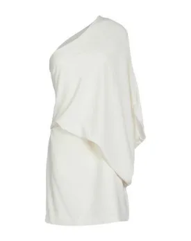 Halston Women Short dress White 4 UK