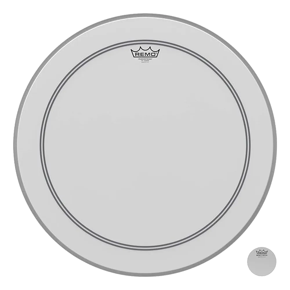 REMO P3 Powerstroke 3 22" SMOOTH WHITE with Falam