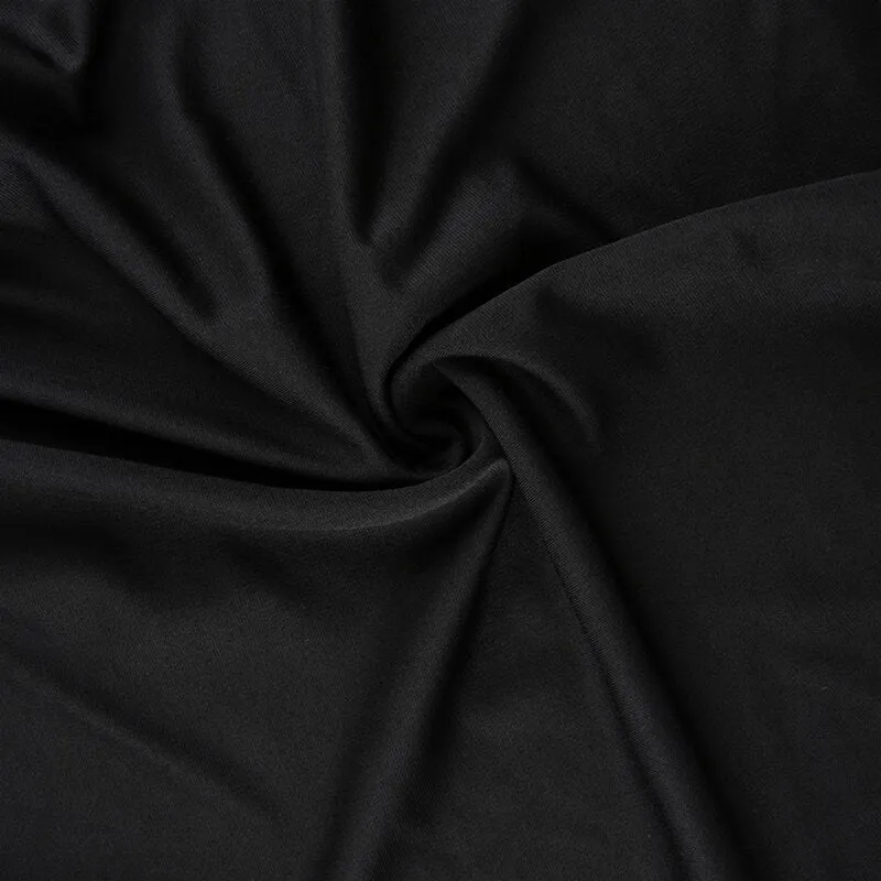 V-Neck Long Sleeve Pleated Party Dress