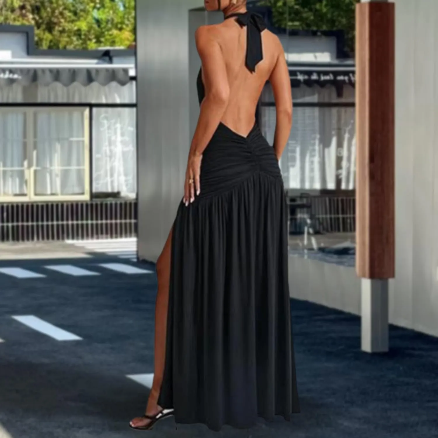 Women's Summer Sexy Maxi Dress 2025 Long Dresses Cocktail Wedding Guest Club Elegant Formal Party